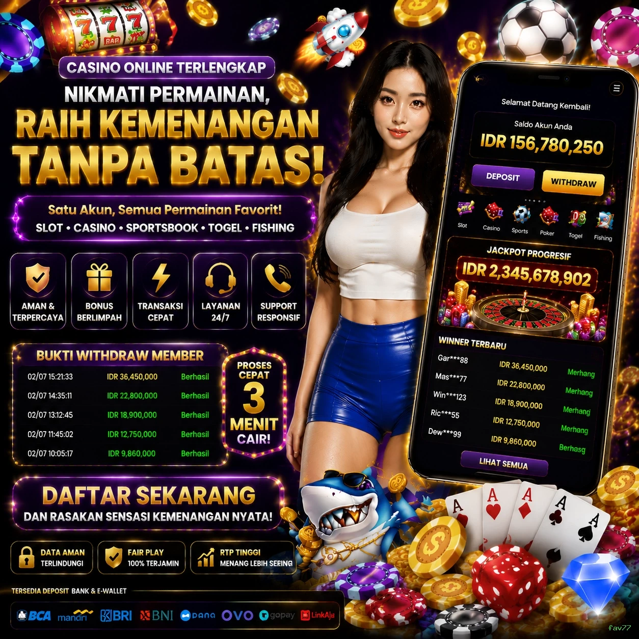 Mengungkap Ragam Permainan di fav77