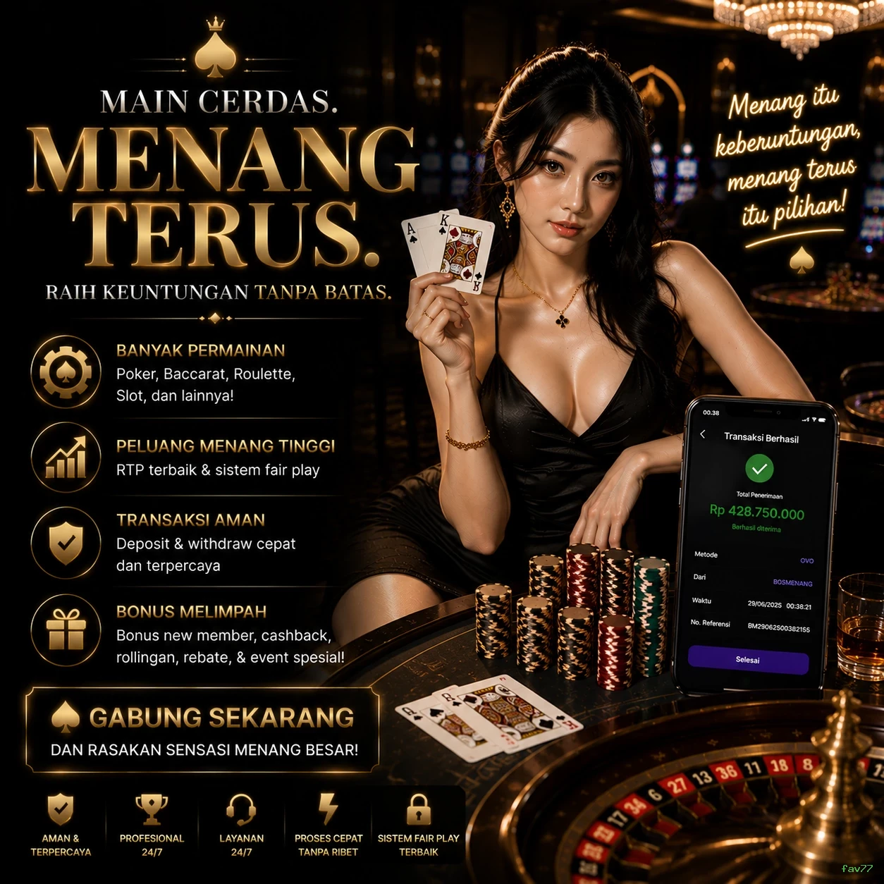 Berbagai Jenis Permainan yang Tersedia di fav77